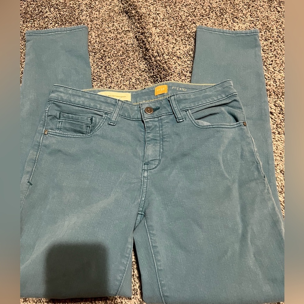 Anthropologie Pilcro letterpress Stet Jeans 28 teal
Blue - Picture 4 of 4